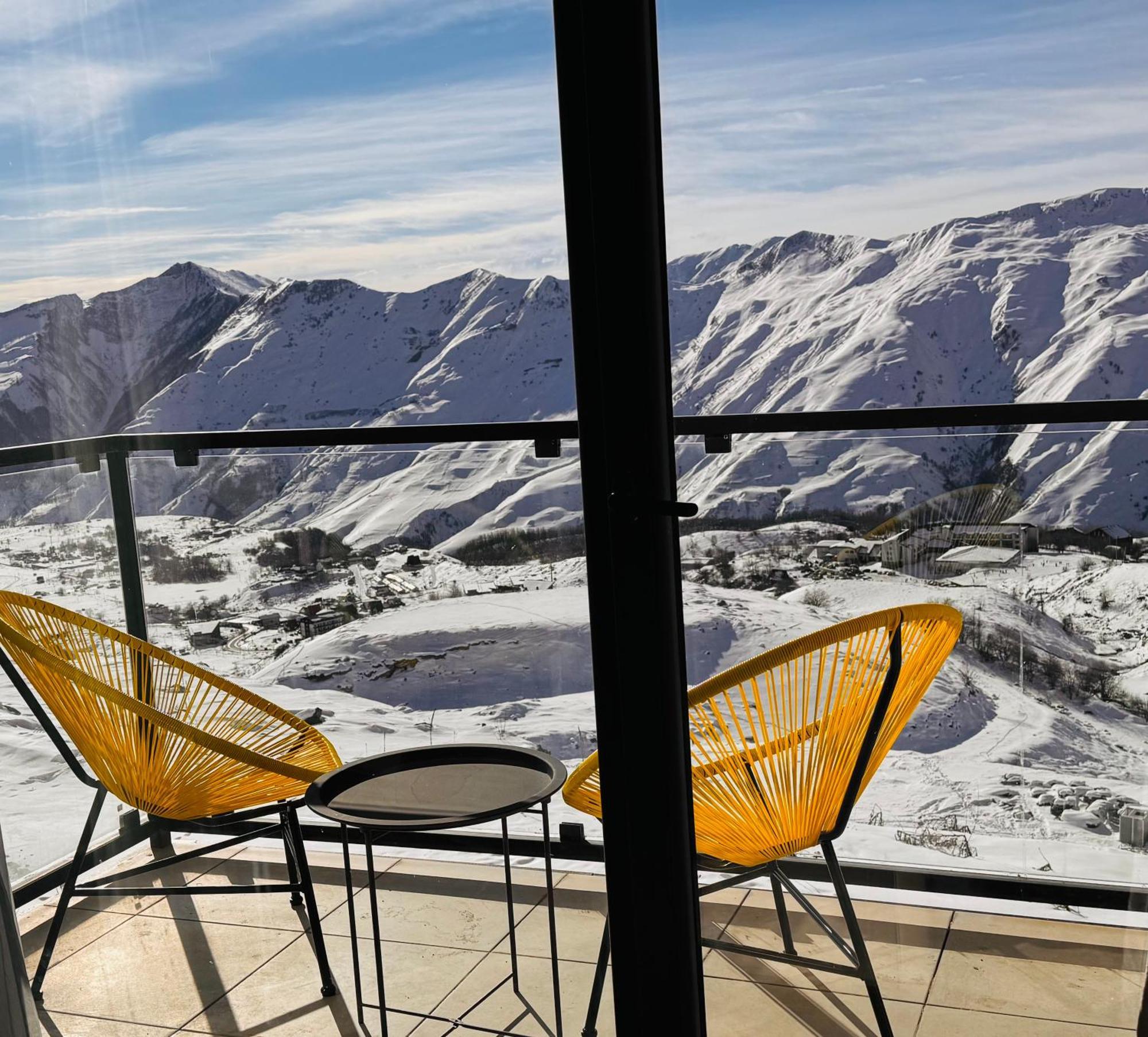 Twins Apartment Deluxe, New Gudauri Exteriér fotografie